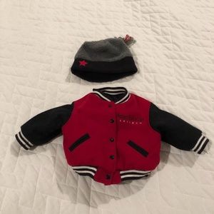 American Girl Place Varsity Jacket/Hat for Doll